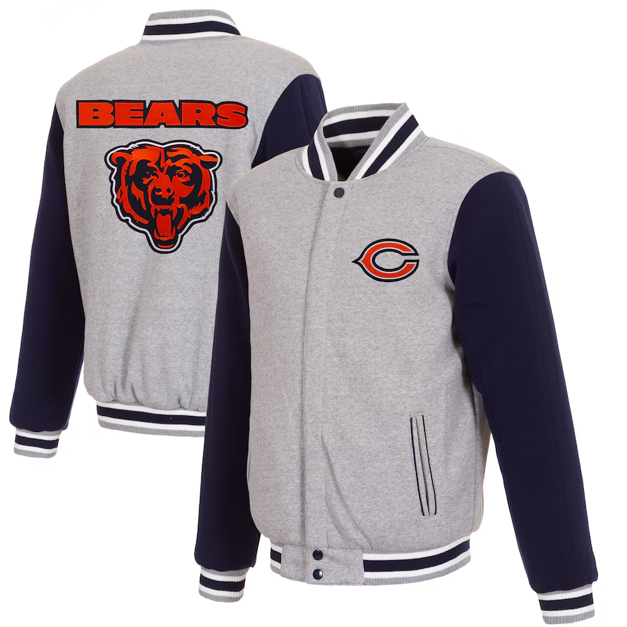 Men Chicago Bears 2025 NFL jacket->nfl jacket->Sports Accessory